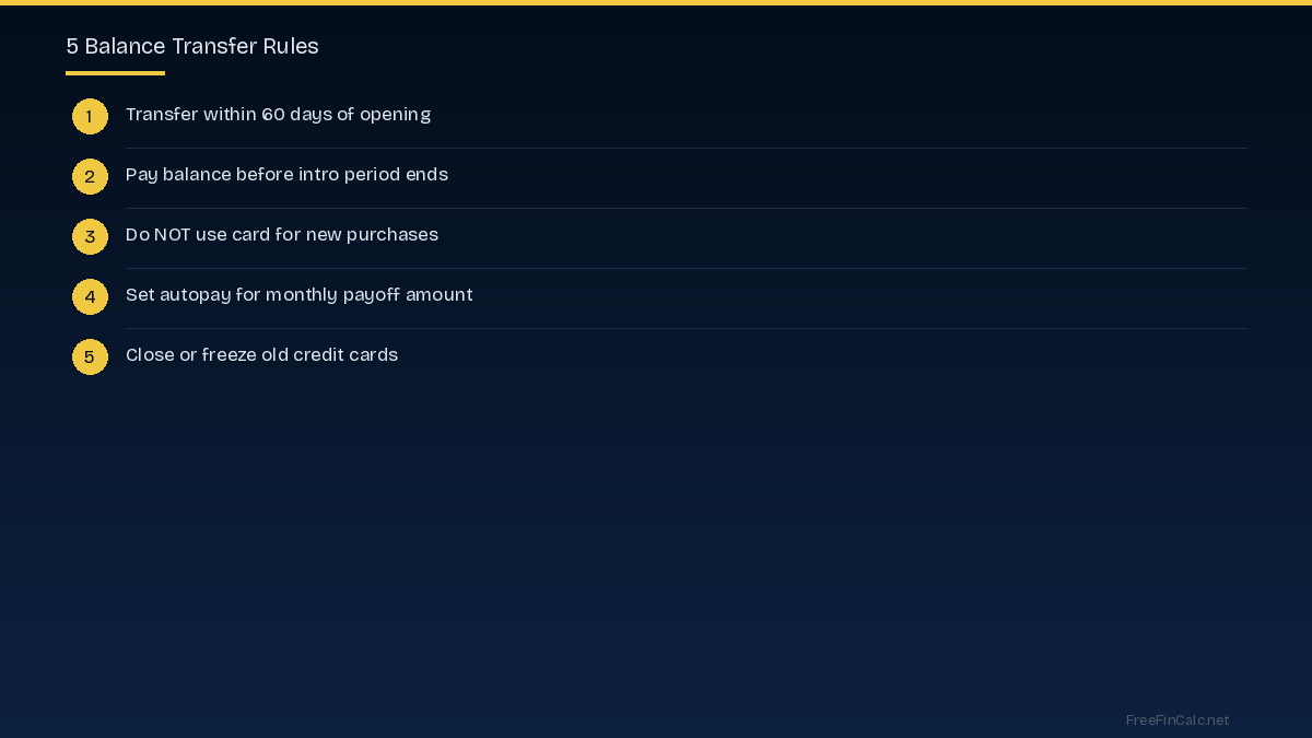 balance transfer rules