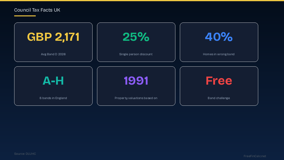 council tax facts UK