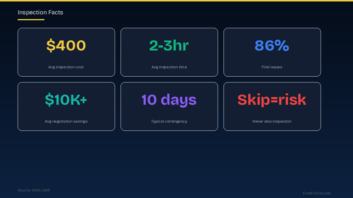 inspection statistics
