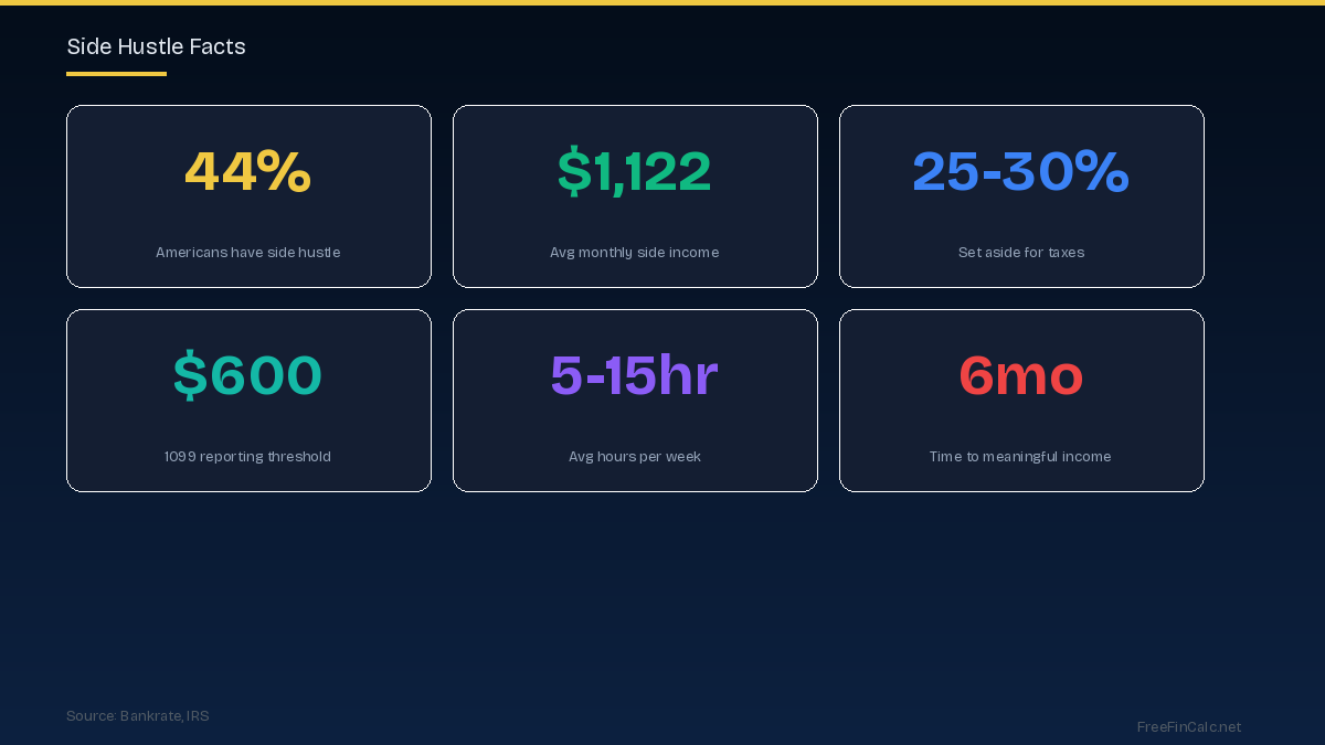 side hustle statistics