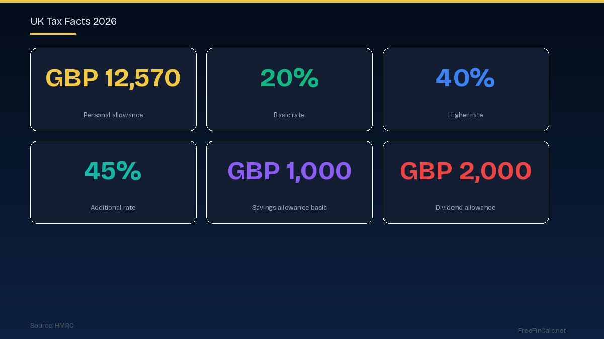 UK tax facts 2026