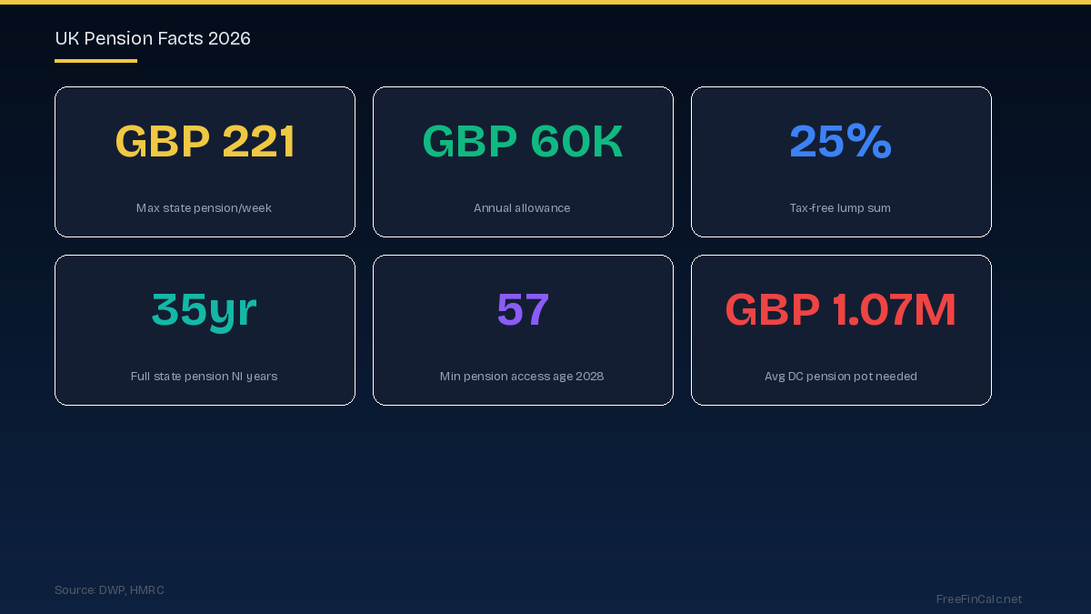 UK pension facts 2026