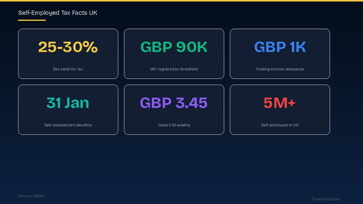 UK self-employed facts