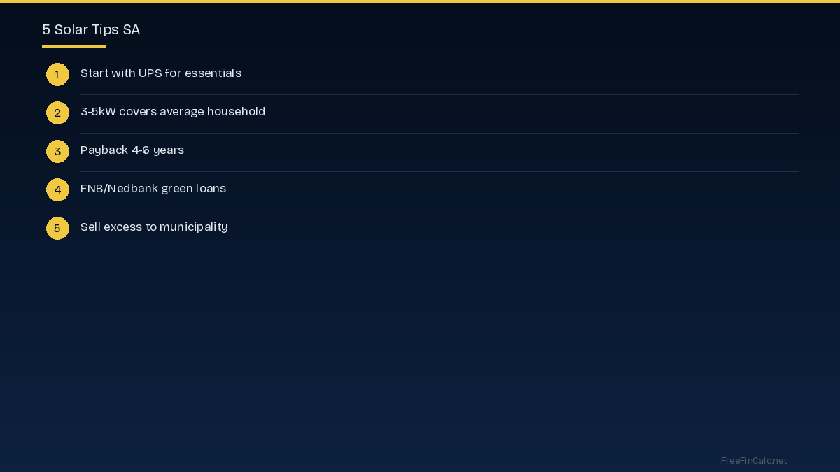 Important Considerations